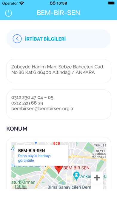 Bem Bir Sen Dijital Kimlik Screenshot