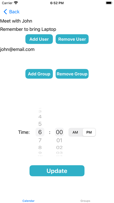 ShareCal Group Calendar Screenshot