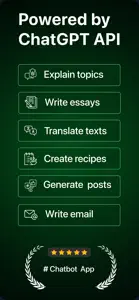 Smart Chatbot: AI Writing Tool screenshot #1 for iPhone