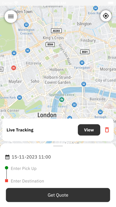 Platinum Airports Transfer Screenshot