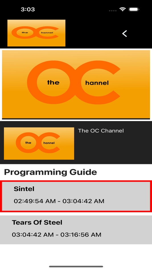 #2. The OC Channel (iOS) Bởi: TvStartup Inc.