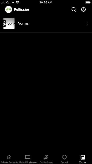 Pellissier Gemeente Screenshot