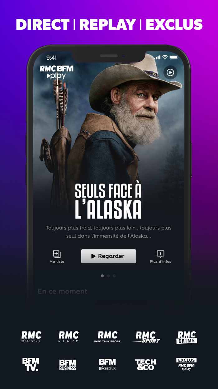 RMC BFM Play–Direct TV Replay