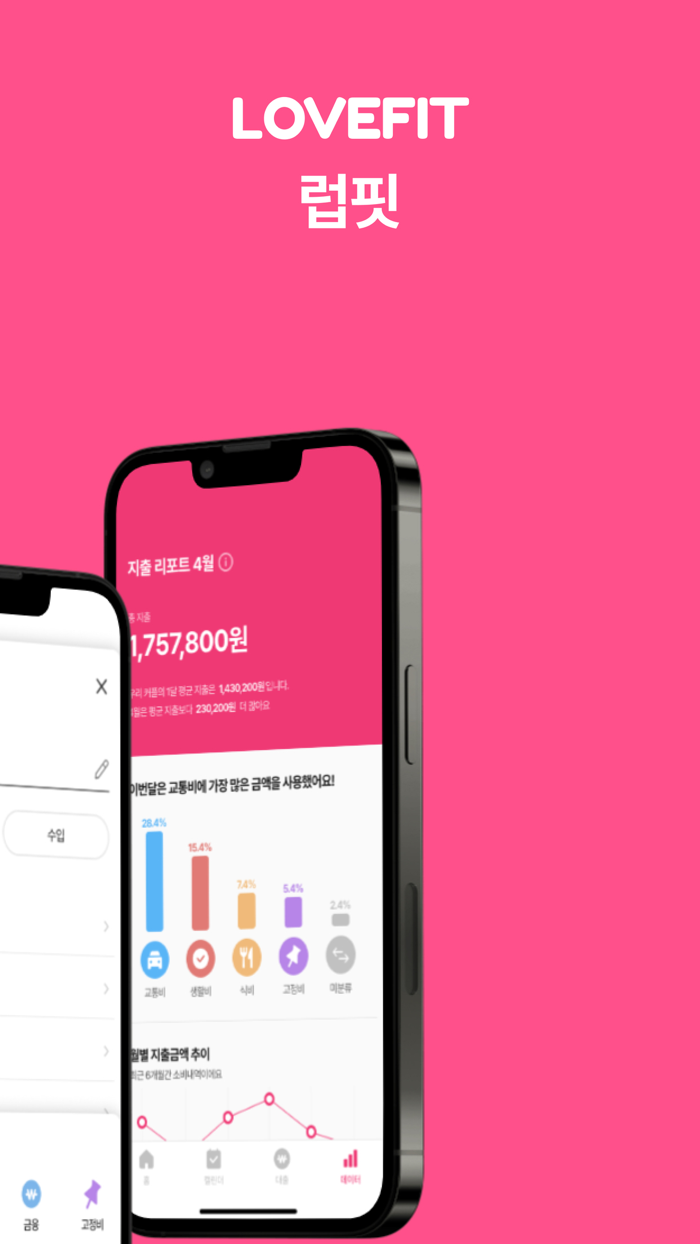 럽핏 - 부부 소비습관을 바꿔주는 가계부