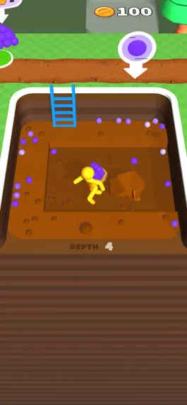 Game screenshot Dig Deep apk