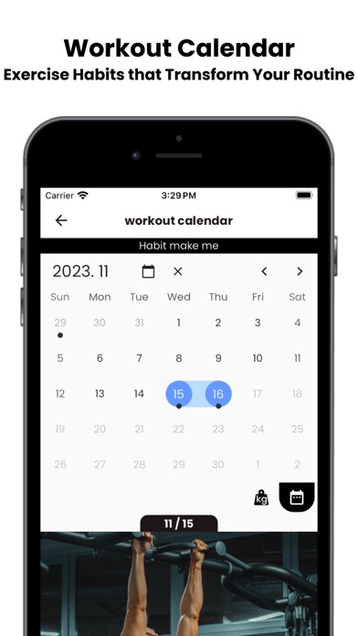 Workout Diary(Eng) Screenshot