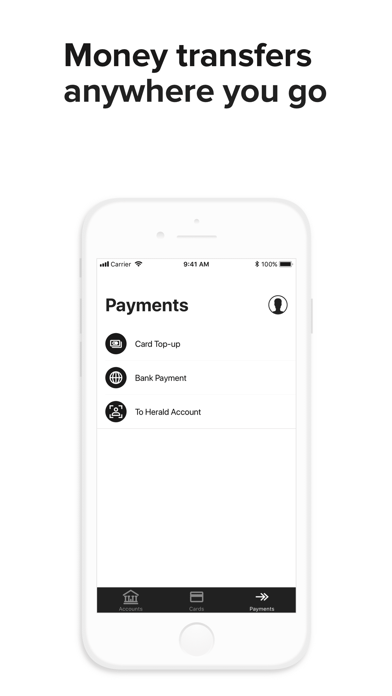 HERALD – Money Transfer Screenshot