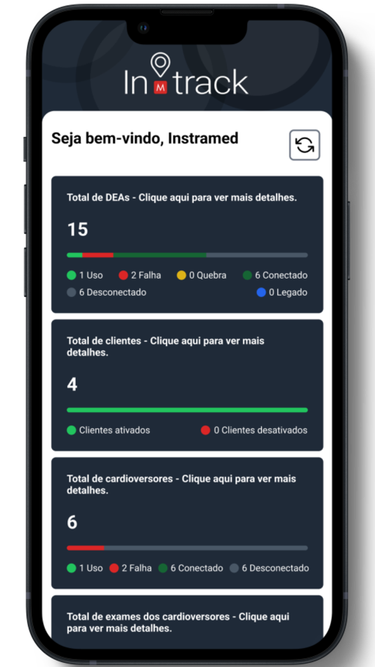 #2. In.Track (iOS) Podle: Instramed Industria Medico Hospitalar LTDA