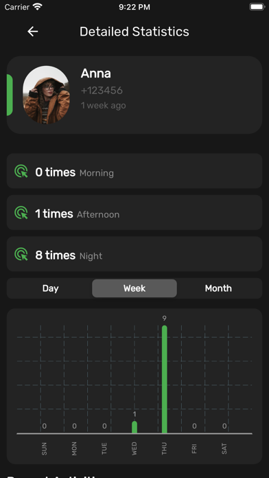 Zetlog: Online Tracker Screenshot