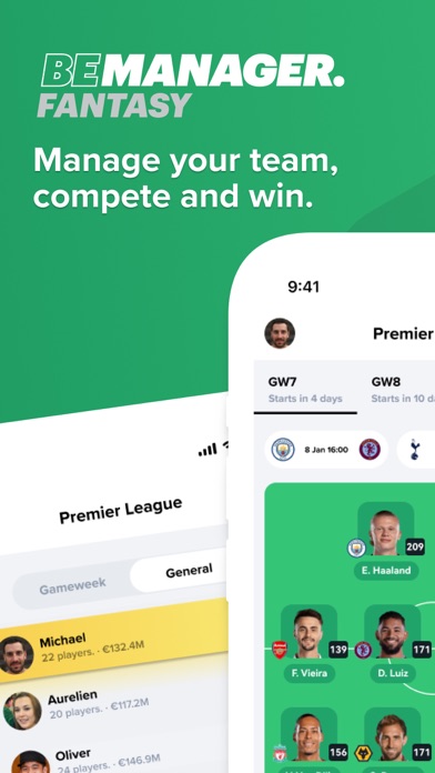 BEMANAGER - Fantasy Soccer Screenshot