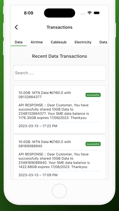 Ogiedata Services Screenshot