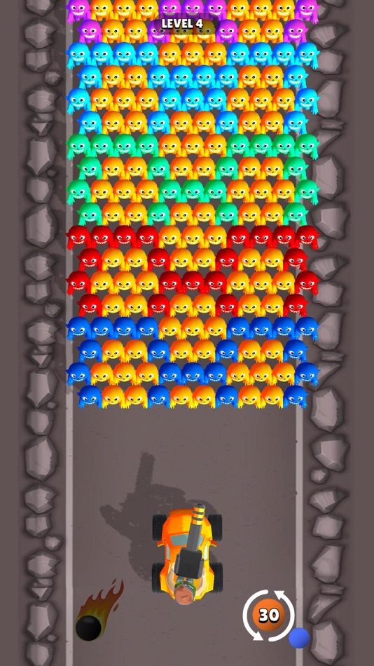 #4. Bubble Zombies 3D (iOS) Podle: Ramazan Selim Sahin