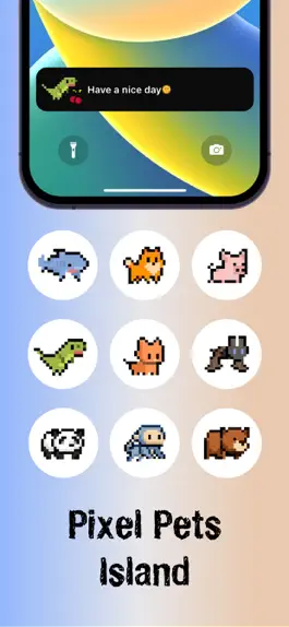Game screenshot Pixel Pets & Island Wallpapers hack