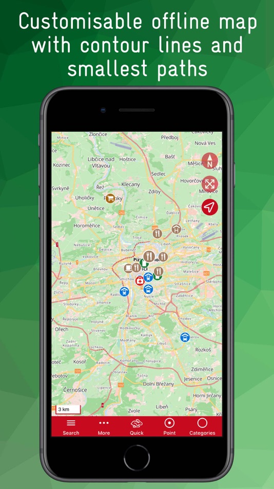 #1. The Prague Offline Map (iOS) Ved: Joerg Holz