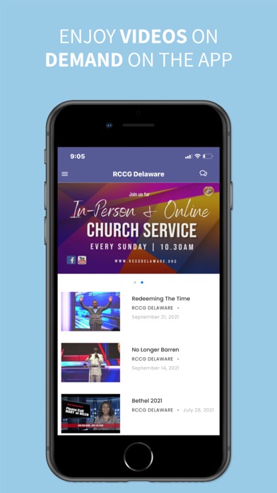 Abundant Life Center, DE Screenshot