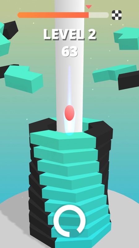 falling the ball!　簡単ゲーム screenshot 2