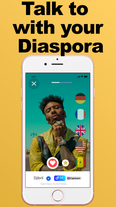 Afrosmeet – Black Dating App Screenshot