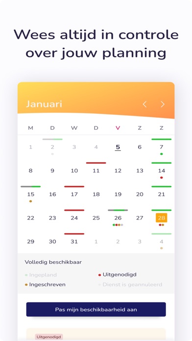 Horeca Toppers: freelance-werk Screenshot