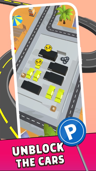 Car Jam 3D Traffic Puzzle Game Screenshot