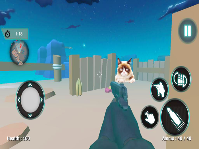 Meme kinh dị Bắn súng sinh tồn