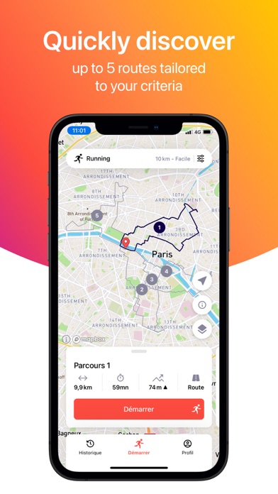 RunnrZ / Parcours Running Screenshot