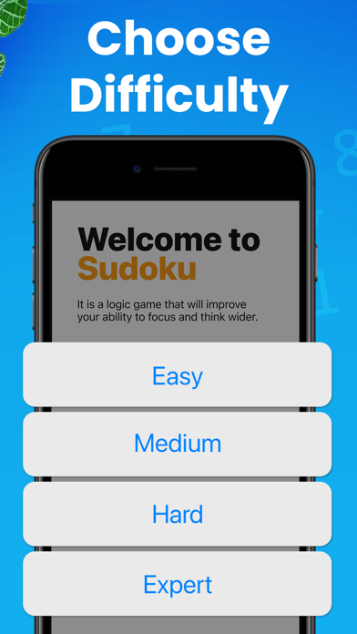 Sudoku - logic puzzles games Screenshot