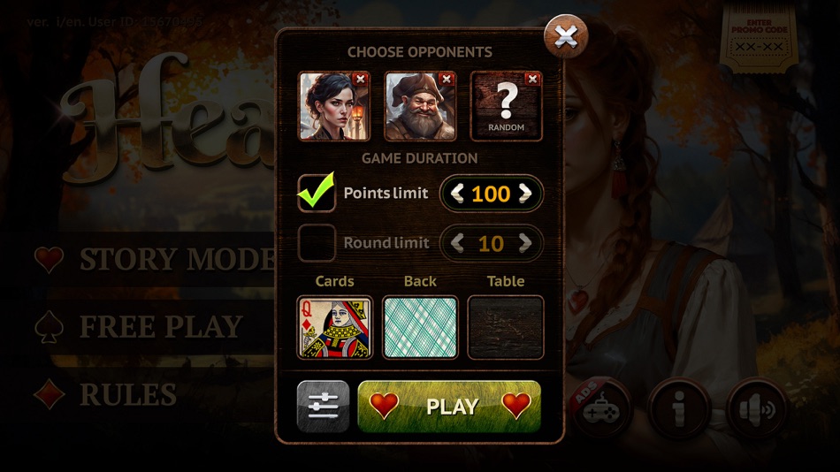 #3. Hearts HD: Classic Card Game (iOS) Ved: Andrey Kulakov