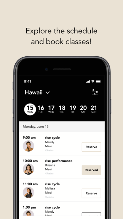 Rise Studio Maui Screenshot 3 - AppWisp.com Rise Studio Maui Screenshot 3 - AppWisp.com