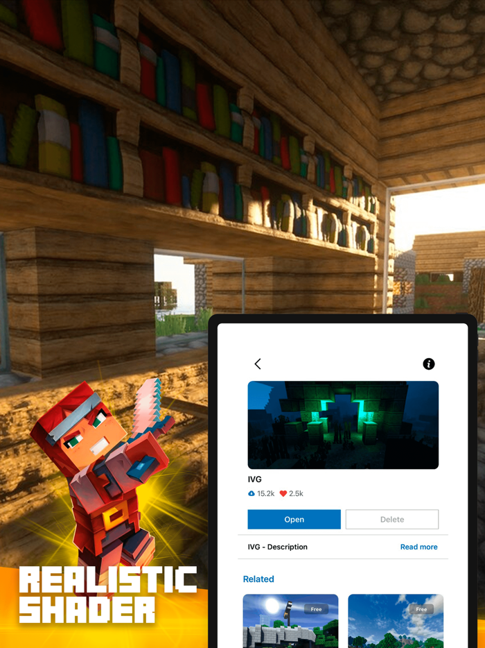 Realistic Shader for Minecraft