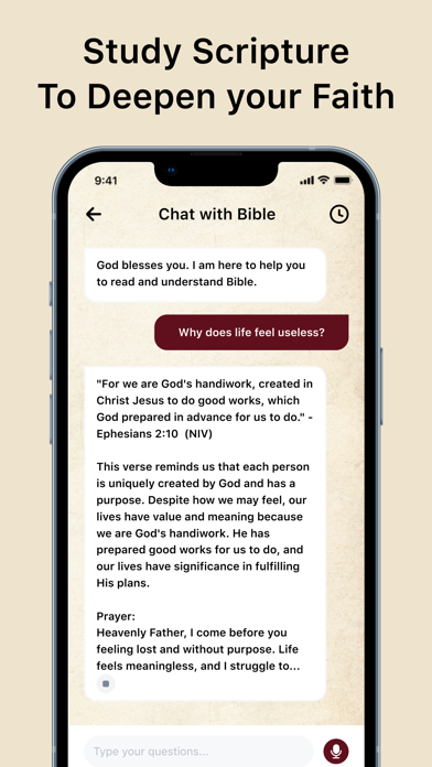 Praise: Bible Chat& Devotional Screenshot