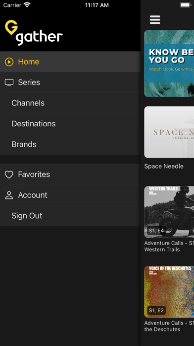 Gather TV Screenshot