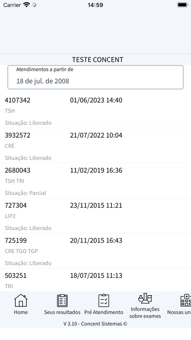 Labclin Screenshot