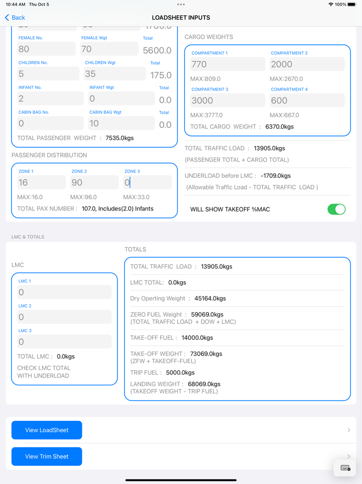 #3. Manual LoadSheet (iOS) Podle: Charles Oruko
