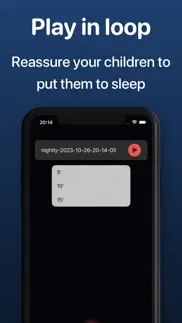 baby night record voice loop iphone screenshot 3