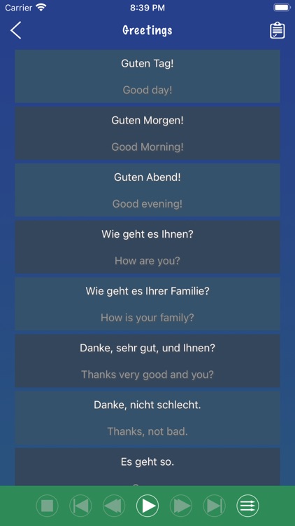 German Phrase Book Learn