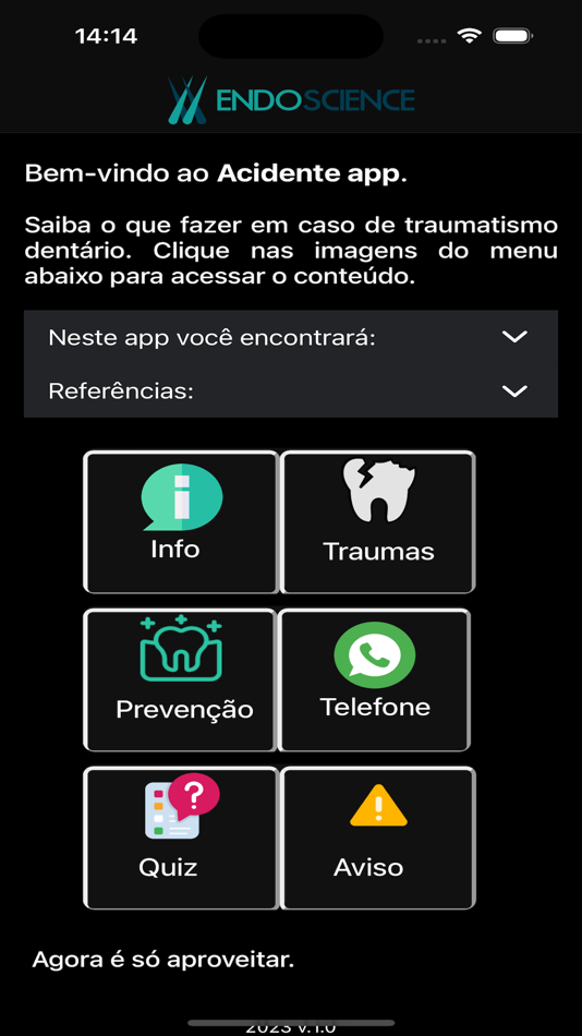 #4. Acidente (iOS) 由: CRESCENDO TREINAMENTOS AVANCADOS LTDA