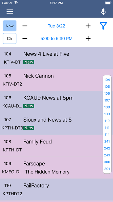 Consolidated MyTV Screenshot