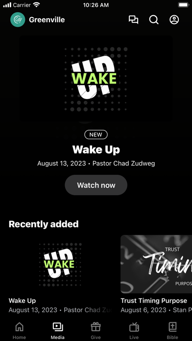 City Church Greenville Screenshot