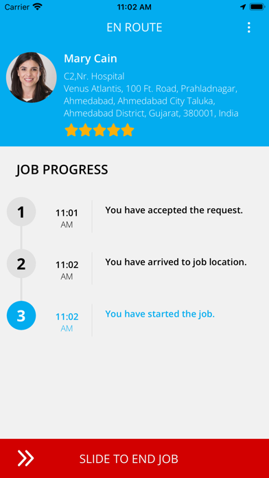 ProCarWash Provider Screenshot