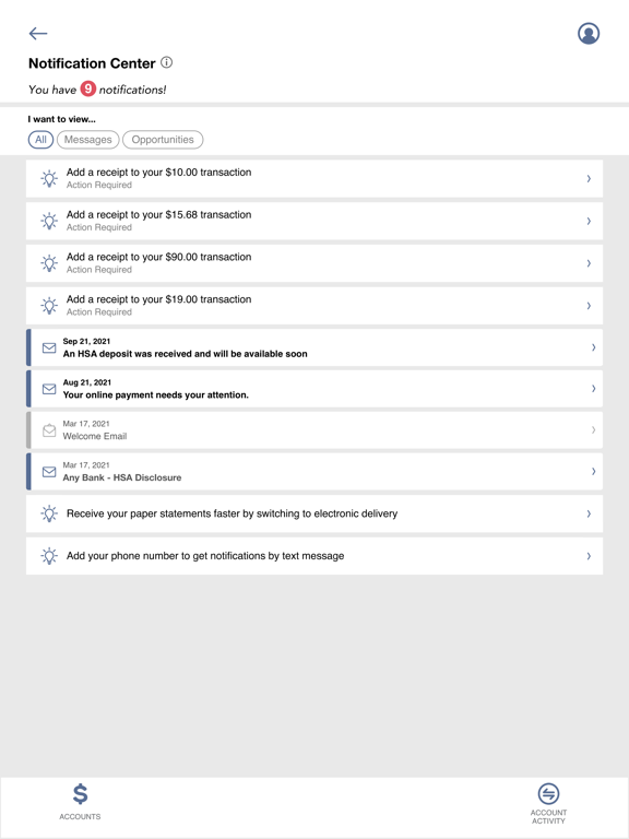 ABI Mobile iPad screenshot 4 - Productivity app