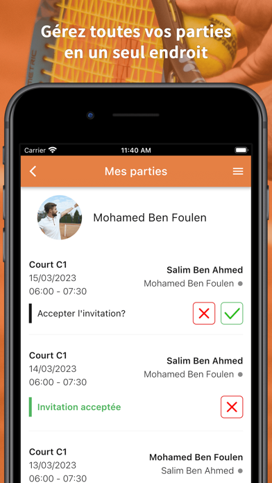 Tennis Club de Tunis Screenshot