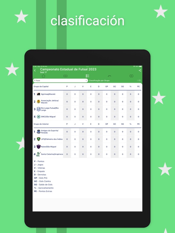 Copa Fácil iPad screenshot 3