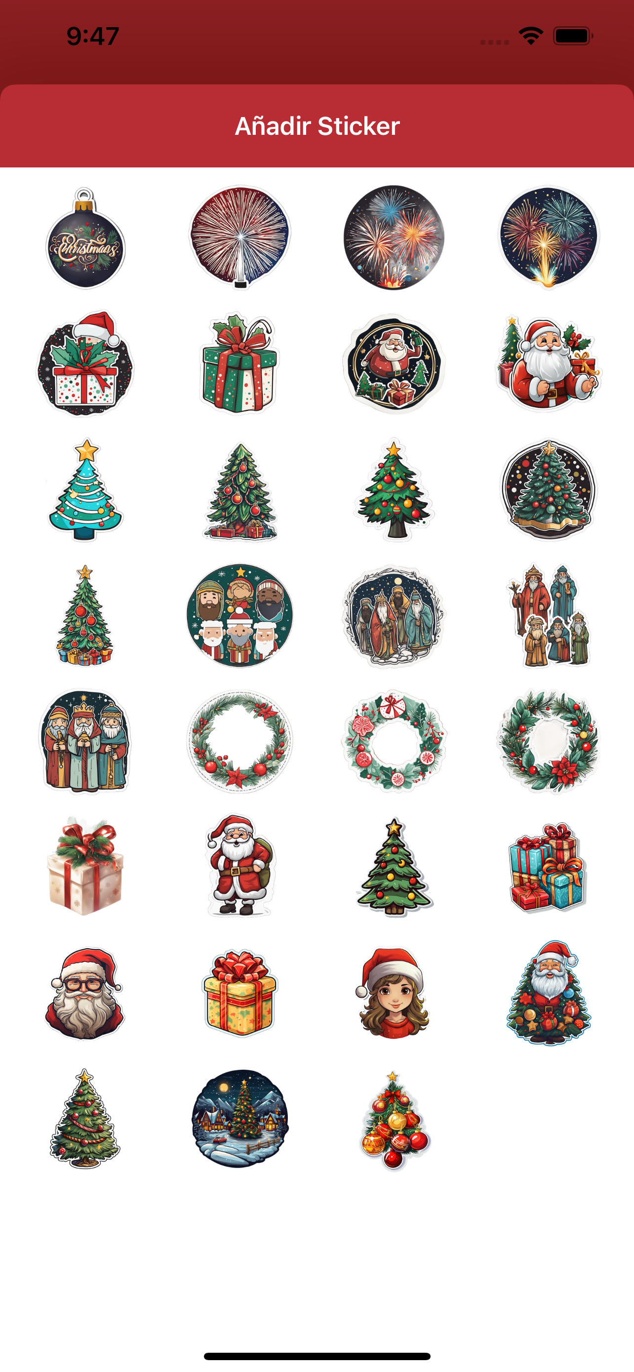 Tarjetas de Feliz Navidad
