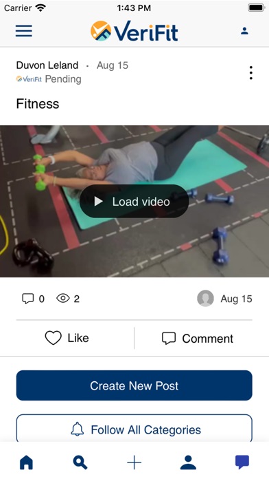 VeriFit Screenshot