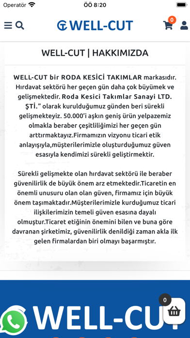 WELL-CUT Screenshot
