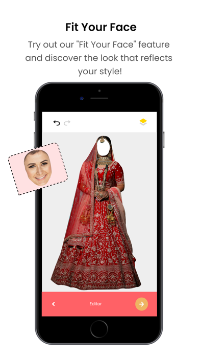 Bridal Dress Photo Editor Screenshot