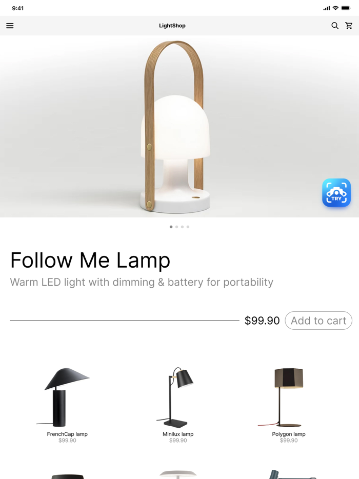 AR visualization tool