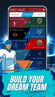 astonishing hockey manager 21 iphone screenshot 3