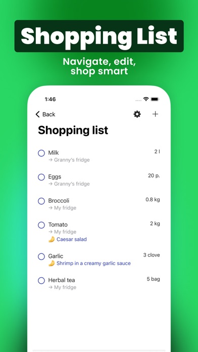 Kitchen Gnome: Food Tracker Screenshot