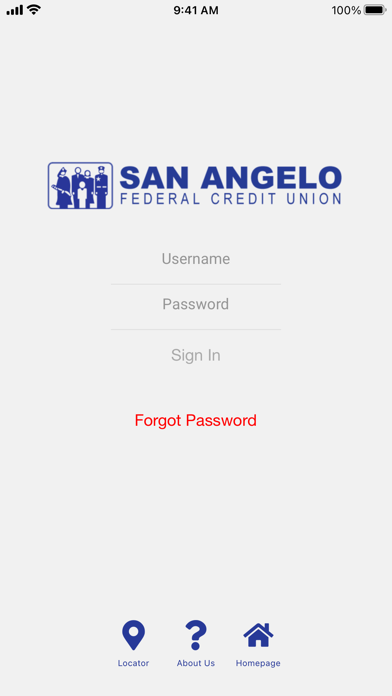 San Angelo Federal CU Screenshot